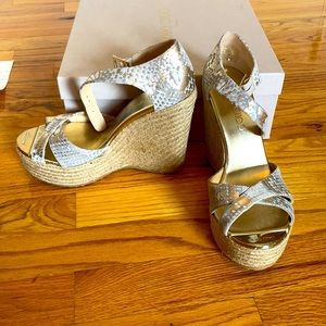 ❌sold❌Jimmy Choo 120 MM Pallis Espadrilles/ snakeskin